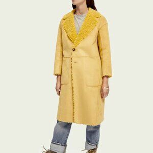 Scotch and soda Long Reversible Teddy Jacket